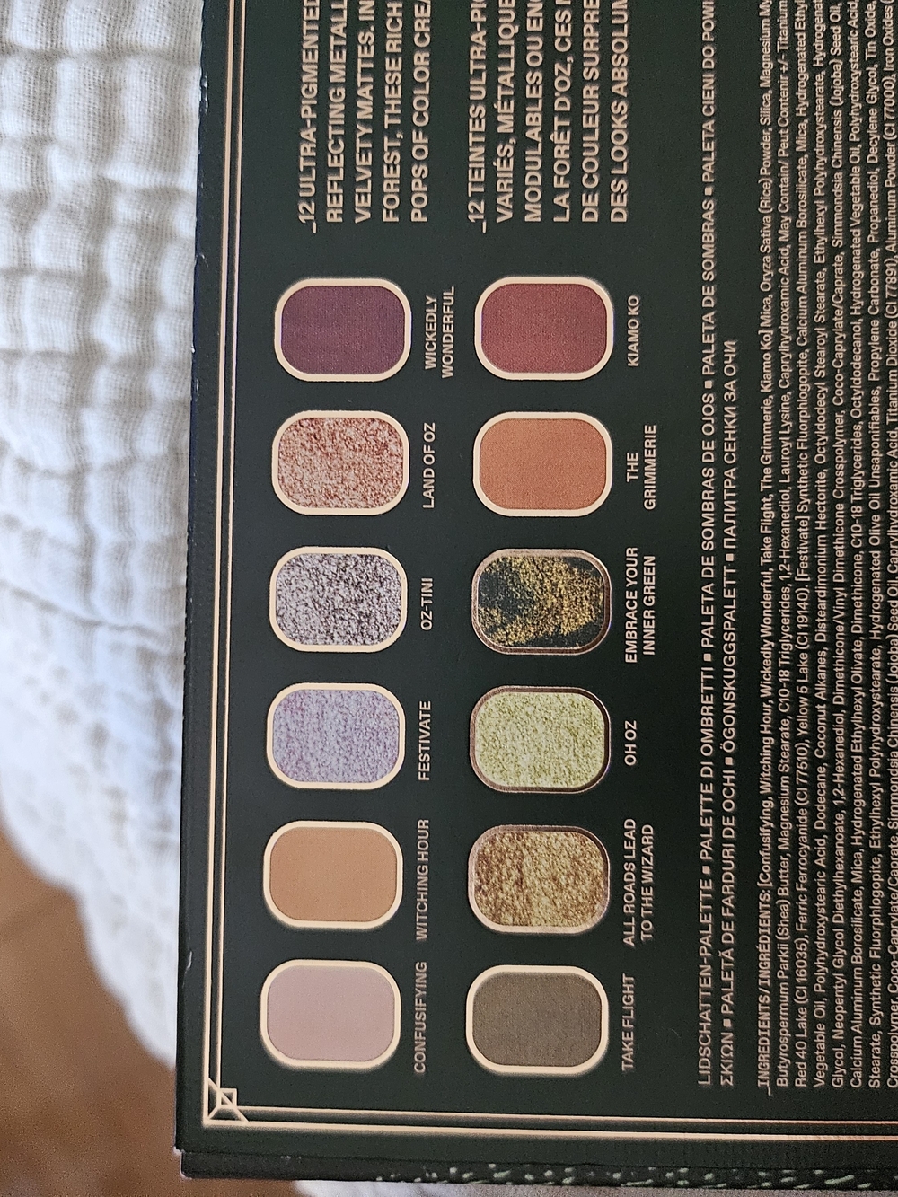 Wicked For Good Ozian Forest Eyeshadow Palette - Green - Picture 4 of 4